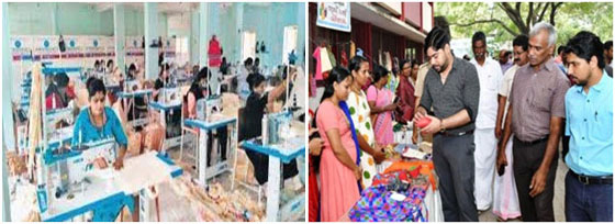 Kudumbashree production units for Kudumbasree Bazaar online store, Kudumbashree Bazaar trade fairs for sale products of Micro enterprises