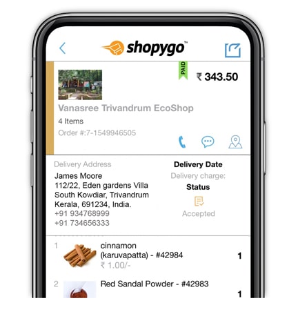 Store management mobile app- manage your store and sell on the go