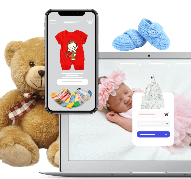 Sell baby clothes online with the help of ecommerce platform