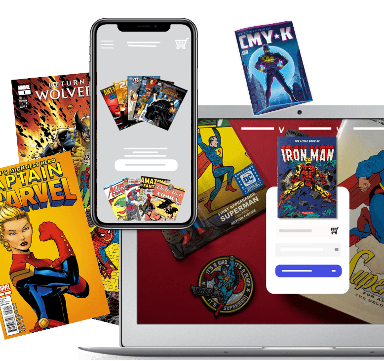 Make your comic business to sell online with Shopygo