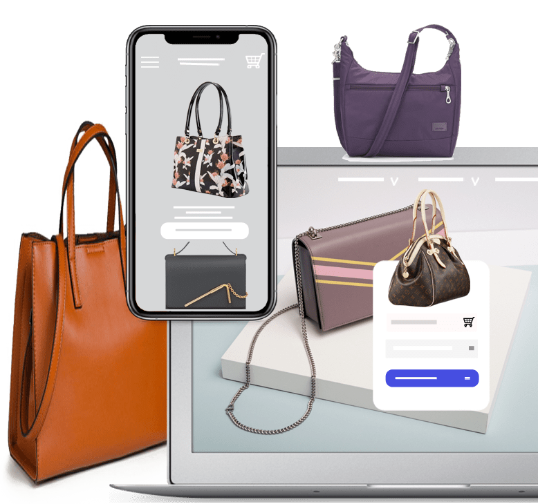 Try selling handbags and purses business online with Shopygo