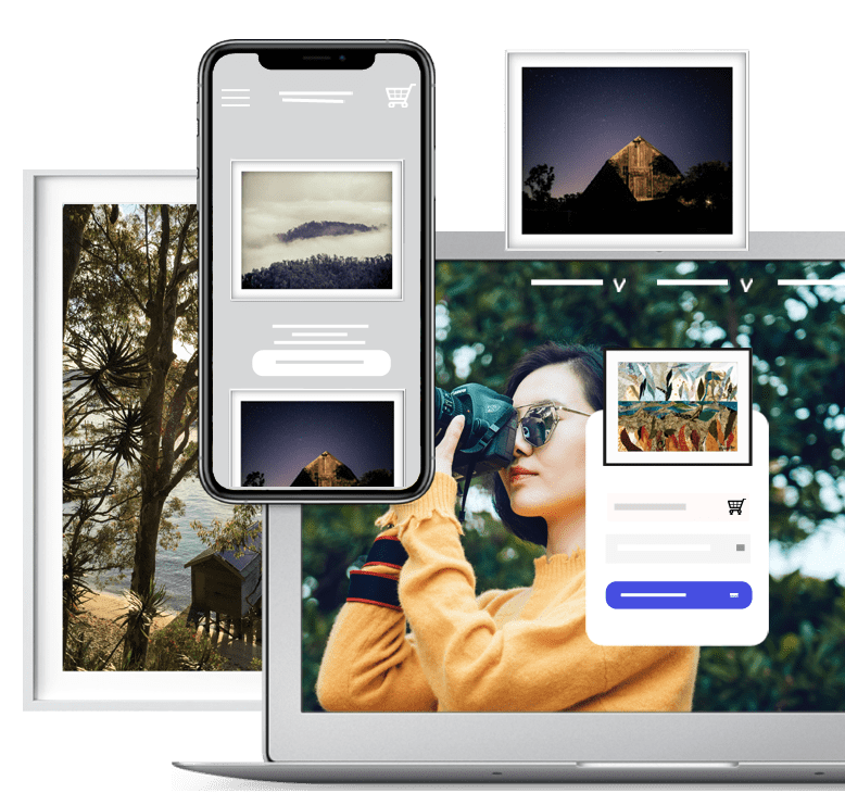 Start to sell your stock photography and images online with Shopygo