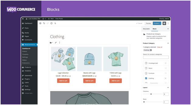 WooCommerce to sell products online