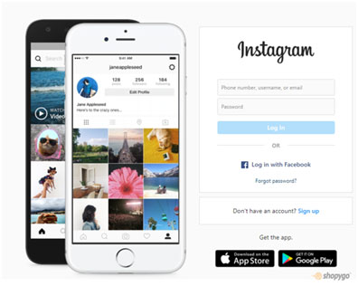 instagram username to generate token