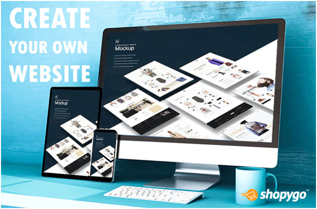 Create your own website with Shopygo