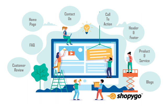 Shopygo provides what a website should have