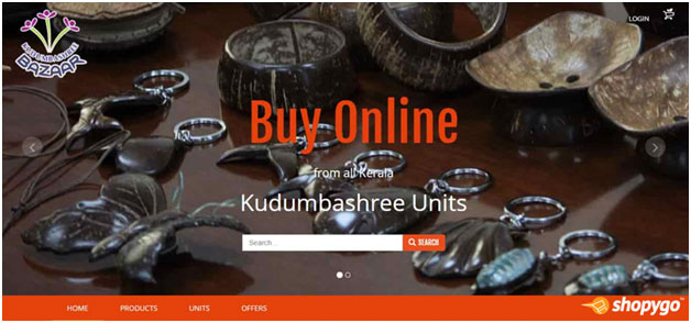 Shopygo's ability to provide built-in and simple-to-use eCommerce solution for Kudumbashree