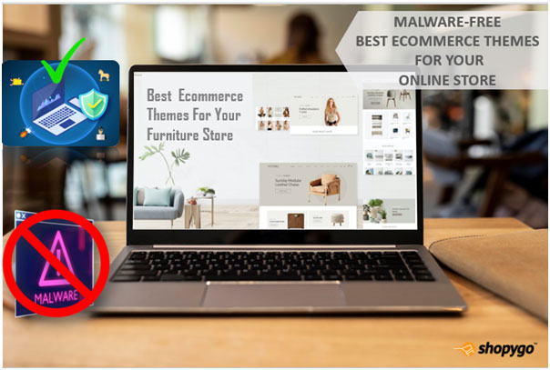 Malware-free themes from Shopygo to get converted into an online shop