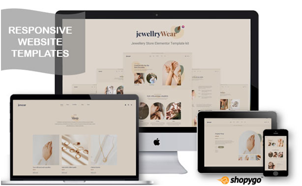 Free Responsive Website Templates Built in Shopygo