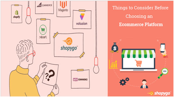 Things to Consider Before Choosing an Ecommerce Platform| Shopygo