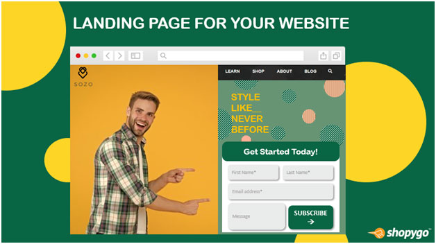 What Is a Landing Page? Landing Pages Explained | Shopygo