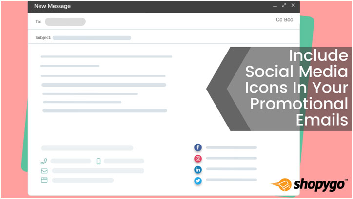 Social Media Tip -  Add the Social Icons to Your Emails
