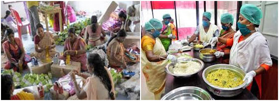 Kudumbashree Bazaar food catering unit services for people, Microenterprise manufacturing units under Kudumbashree Bazaar for online store