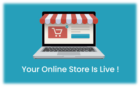 Ecommerce live solution in minimum cost to sell products anywhere