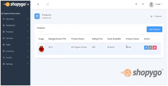 Product view usability: View uploaded products in admin dashboard of your online store